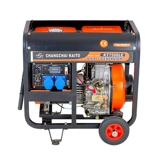 5.5kw Quiet Low Pressure Portable Generator For Fuel Injected